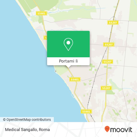 Mappa Medical Sangallo
