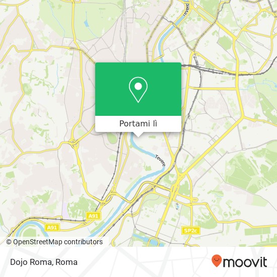 Mappa Dojo Roma