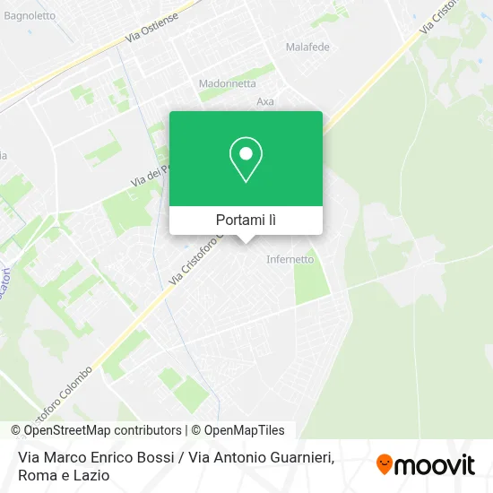 Mappa Via Marco Enrico Bossi / Via Antonio Guarnieri