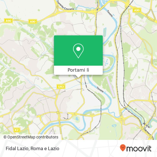 Mappa Fidal Lazio