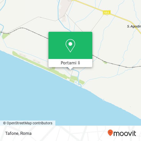 Mappa Tafone