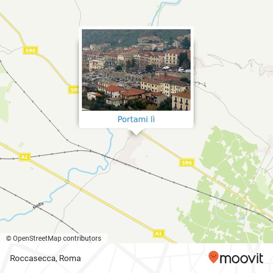 Mappa Roccasecca