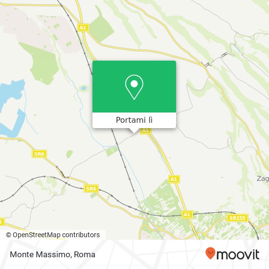 Mappa Monte Massimo