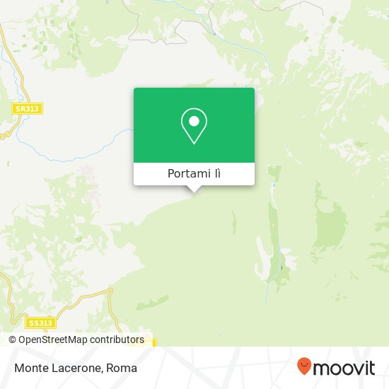 Mappa Monte Lacerone