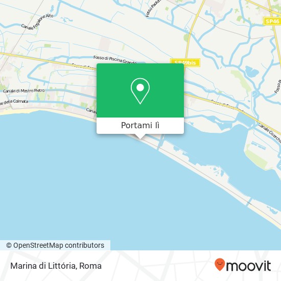 Mappa Marina di Littória