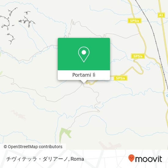 Mappa チヴィテッラ・ダリアーノ
