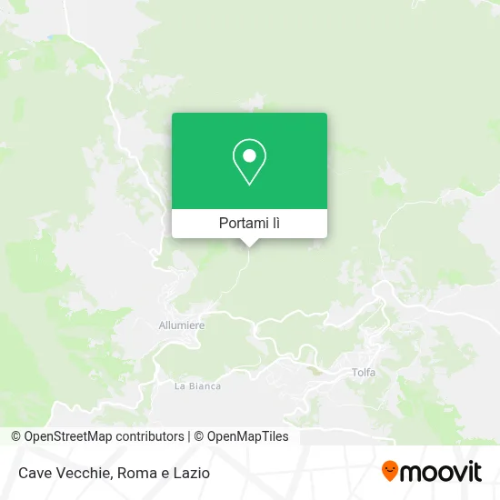 Mappa Cave Vecchie