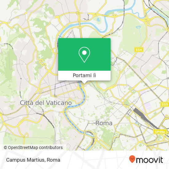 Mappa Campus Martius