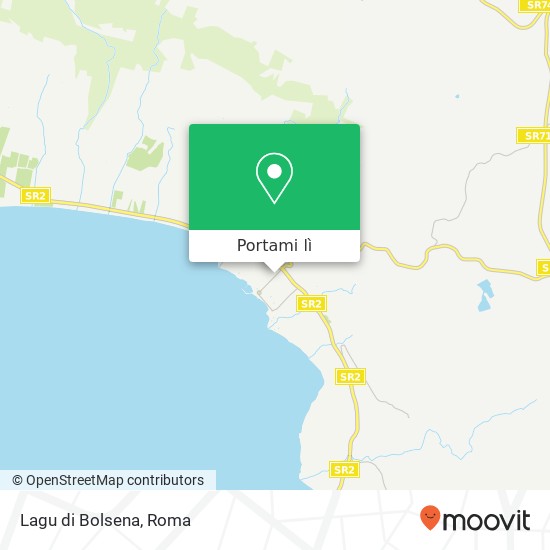 Mappa Lagu di Bolsena