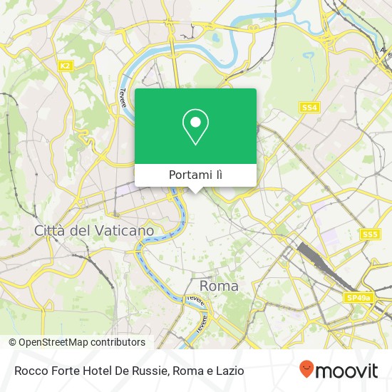 Mappa Rocco Forte Hotel De Russie