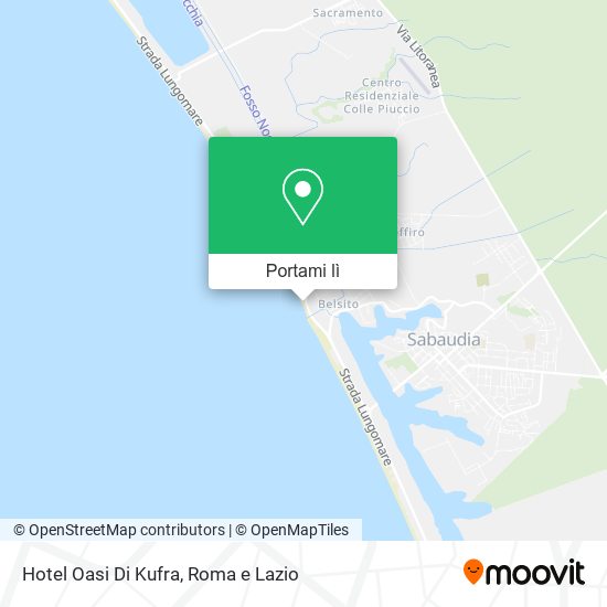 Mappa Hotel Oasi Di Kufra