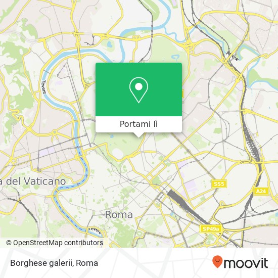 Mappa Borghese galerii