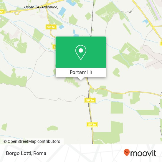 Mappa Borgo Lotti