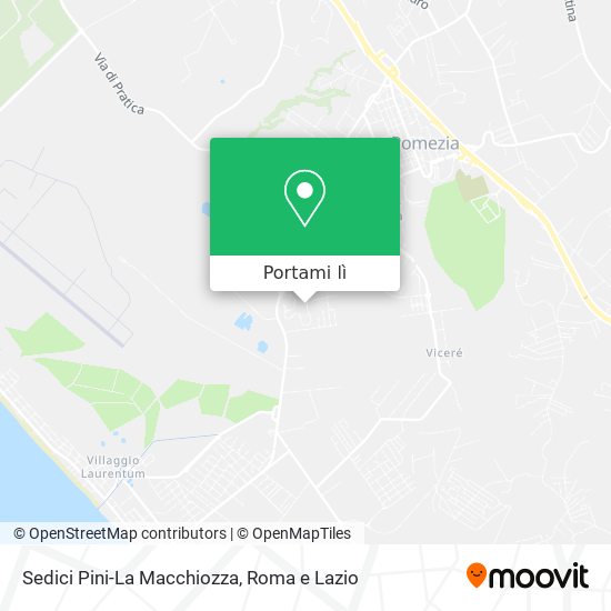 Mappa Sedici Pini-La Macchiozza