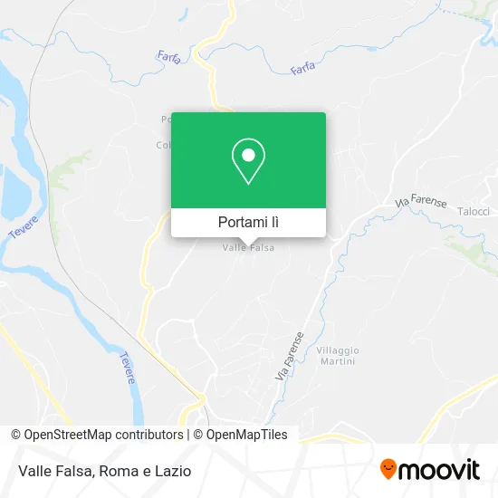 Mappa Valle Falsa