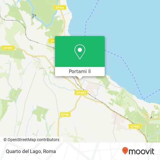 Mappa Quarto del Lago