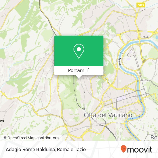 Mappa Adagio Rome Balduina