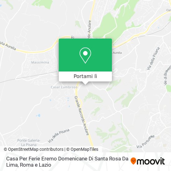 Mappa Casa Per Ferie Eremo Domenicane Di Santa Rosa Da Lima