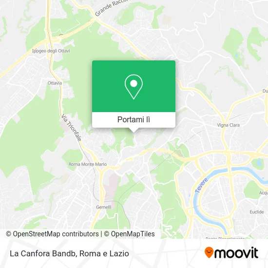 Mappa La Canfora Bandb