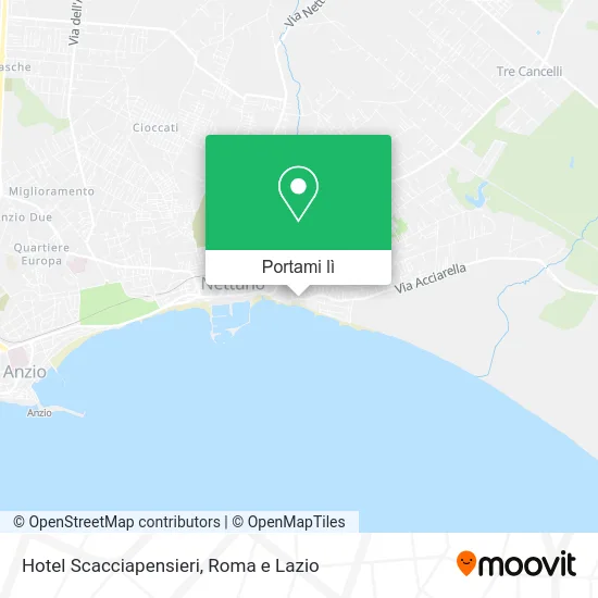 Mappa Hotel Scacciapensieri