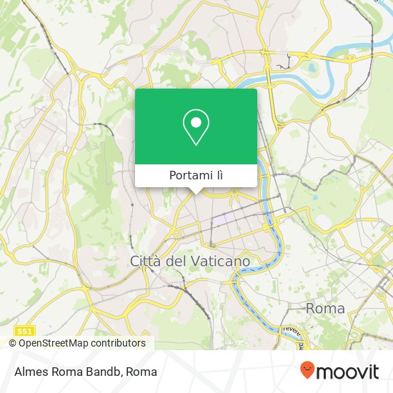 Mappa Almes Roma Bandb