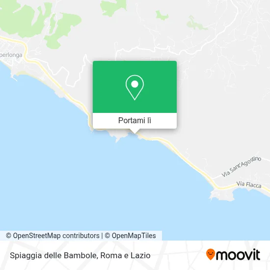 Mappa Spiaggia delle Bambole