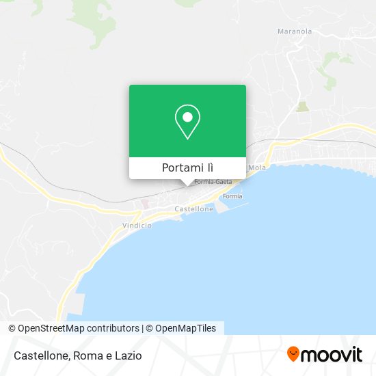 Mappa Castellone