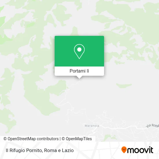 Mappa Il Rifugio Pornito