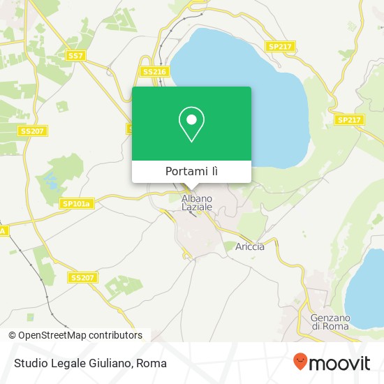 Mappa Studio Legale Giuliano