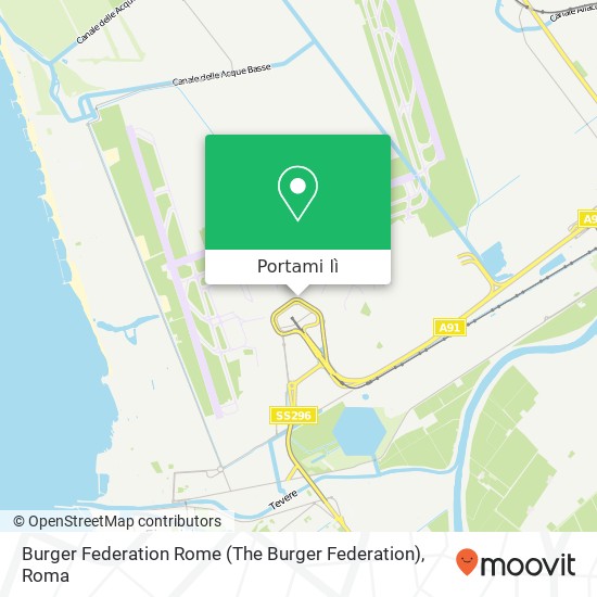 Mappa Burger Federation Rome (The Burger Federation)