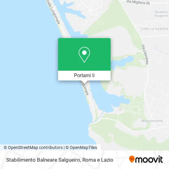 Mappa Stabilimento Balneare Salgueiro
