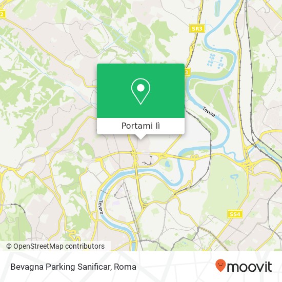 Mappa Bevagna Parking Sanificar