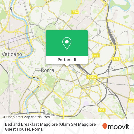 Mappa Bed and Breakfast Maggiore (Glam SM Maggiore Guest House)