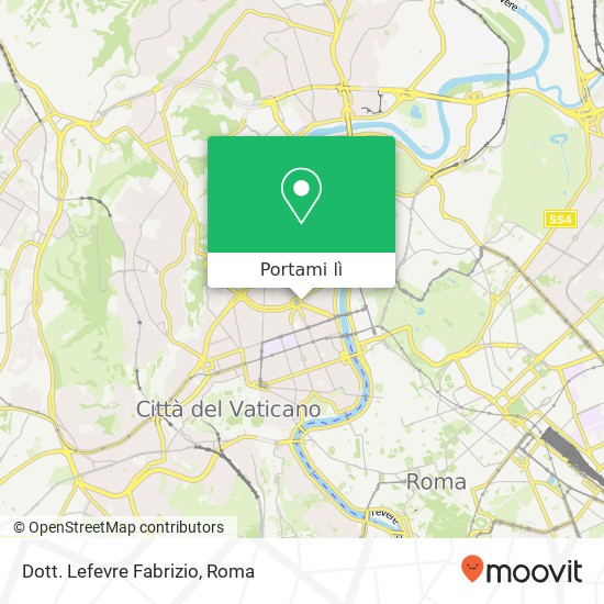 Mappa Dott. Lefevre Fabrizio