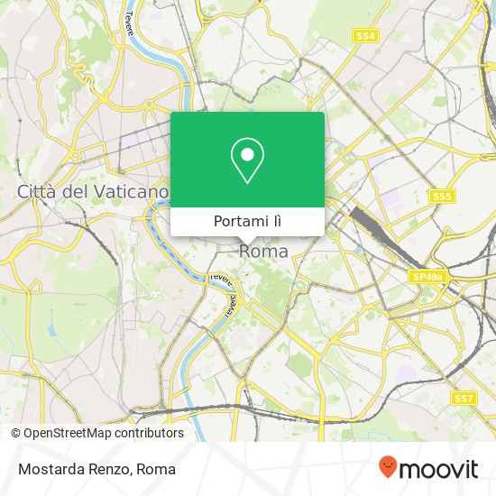 Mappa Mostarda Renzo