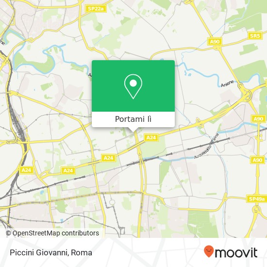 Mappa Piccini Giovanni