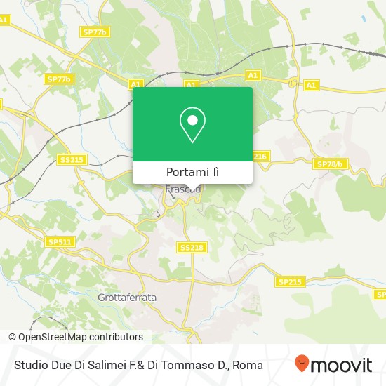Mappa Studio Due Di Salimei F.& Di Tommaso D.