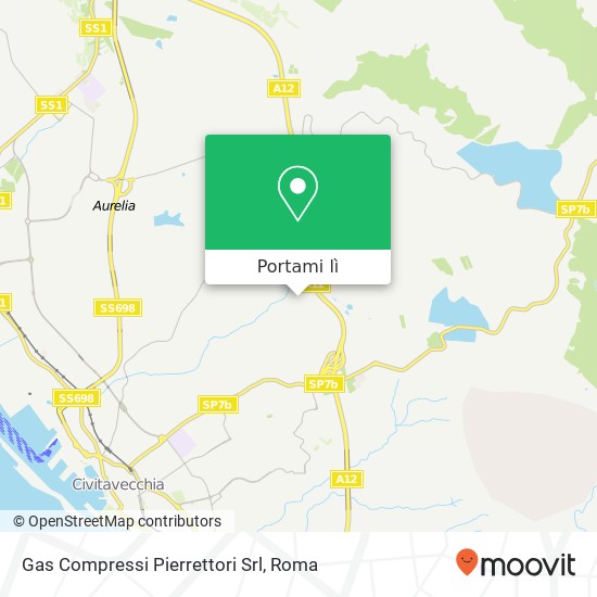 Mappa Gas Compressi Pierrettori Srl