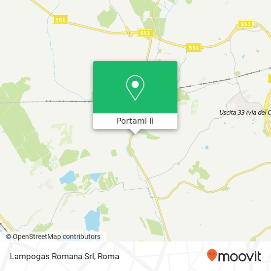 Mappa Lampogas Romana Srl