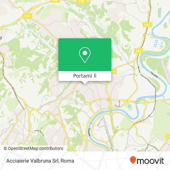 Mappa Acciaierie Valbruna Srl