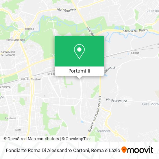 Mappa Fondiarte Roma Di Alessandro Cartoni