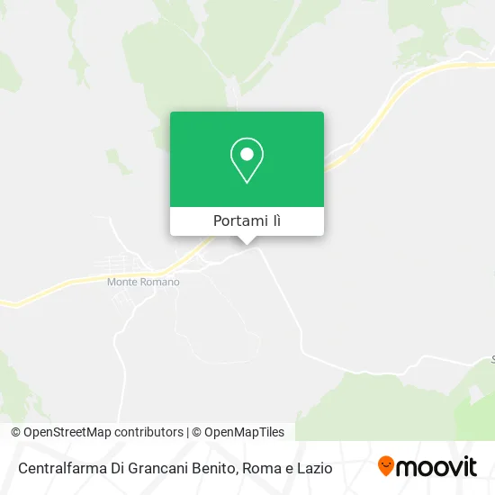 Mappa Centralfarma Di Grancani Benito
