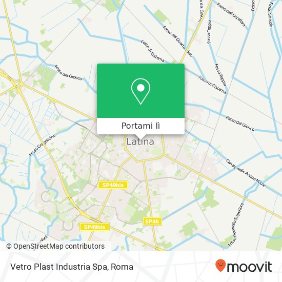 Mappa Vetro Plast Industria Spa