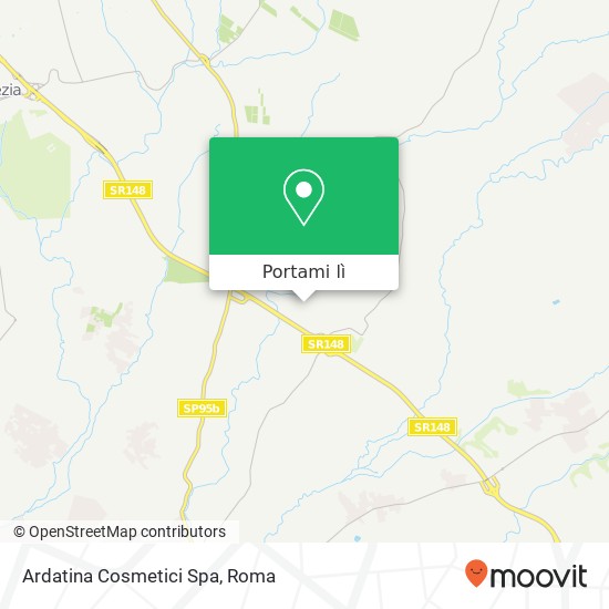 Mappa Ardatina Cosmetici Spa