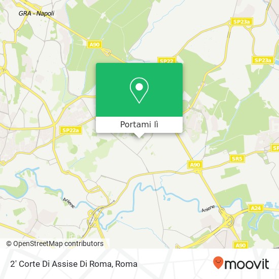 Mappa 2' Corte Di Assise Di Roma