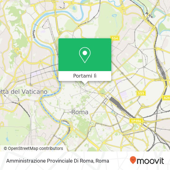 Mappa Amministrazione Provinciale Di Roma