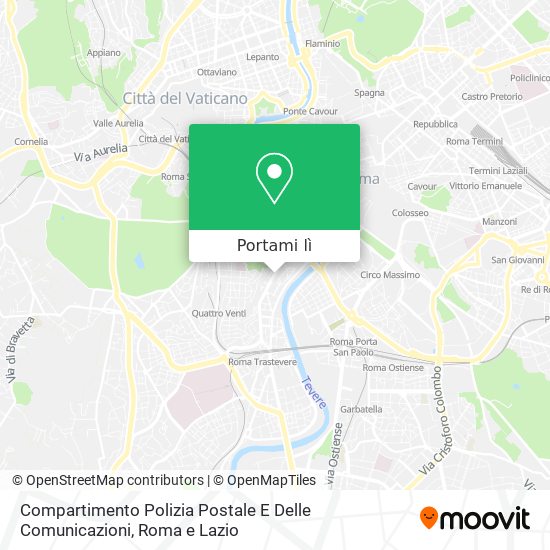 Mappa Compartimento Polizia Postale E Delle Comunicazioni