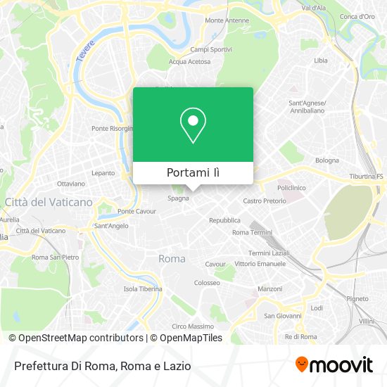 Mappa Prefettura Di Roma