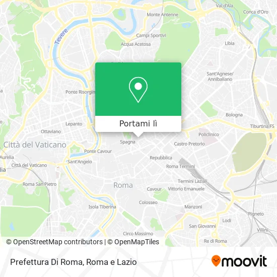 Mappa Prefettura Di Roma