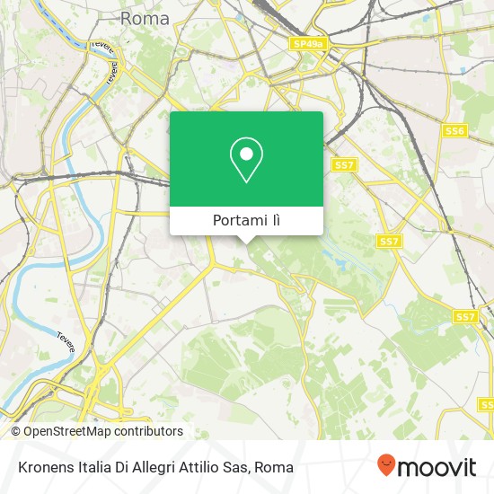 Mappa Kronens Italia Di Allegri Attilio Sas